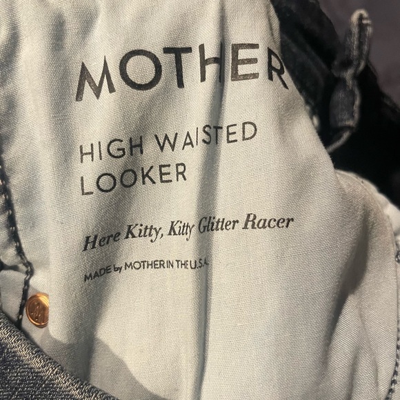 MOTHER Women's Skinny Jeans with Red Stripe - Picture 10 of 10